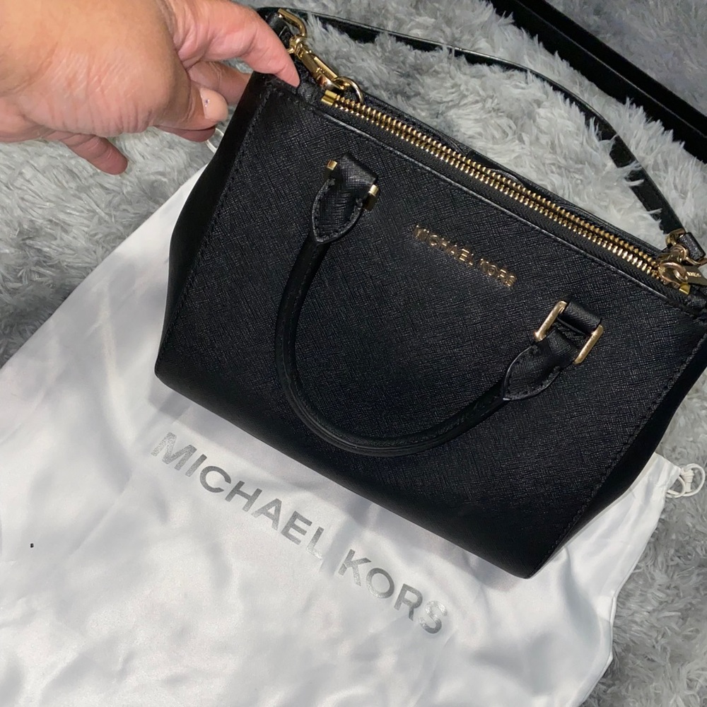 Michael Kors small Saffiano leather handbag